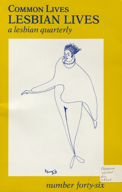 Common Lives Lesbian Lives Lesbian Poetry Archive